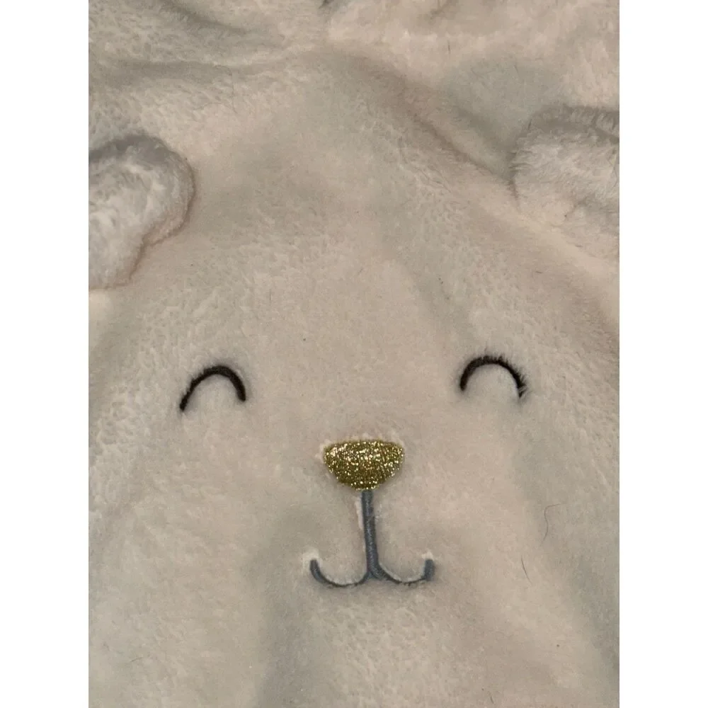 Carter's Unisex Baby Bear Hoodie Sweatshirt Cream 3 Months Cute Pullover NWOT